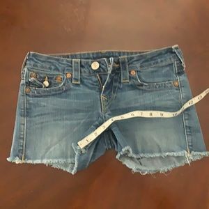 True Religion Keira Denim Shorts